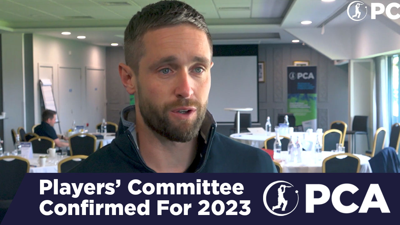 PCA - 29th March 2023 - Players' Committee confirmed for 2023
